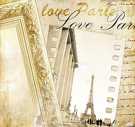 欧式建筑怀旧背景图片