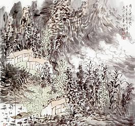 雨后伴祥云图片