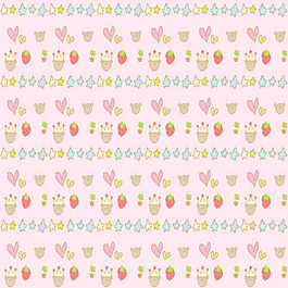 可爱蛋糕背景粉色