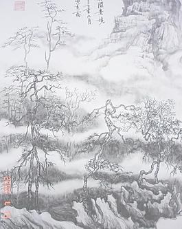 林间竟境图片