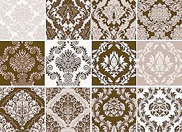 古典花纹欧式花纹底纹图片