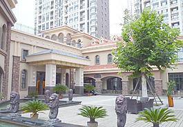欧式建筑一角图片