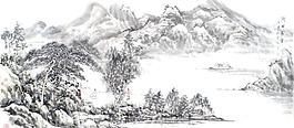 张丙官 山水画图片