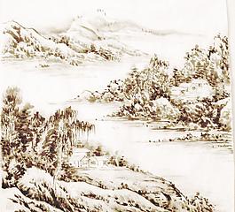 张丙官 山水画图片