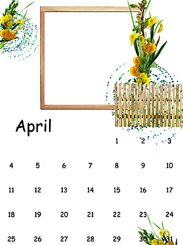 5月月历相框图片 5月月历相框素材 5月月历相框模板免费下载 六图网