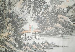 丙官山水局部图片