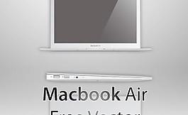 MacBook Air免费矢量