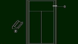 欧式构造 四方窗套图片