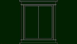 欧式构造 四方窗套图片