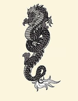 龙 创意龙 卡通龙 龙年 2012龙图片
