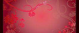 花纹背景 红色背景图片