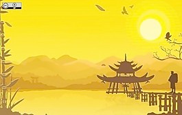 东方背景