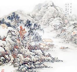 张丙官 山水画图片
