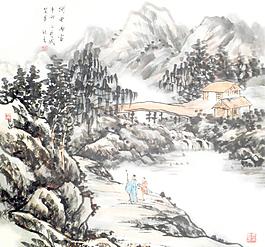 张丙官 山水画图片