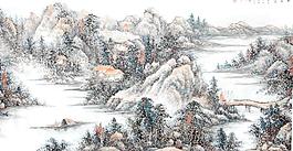 张丙官 山水画图片