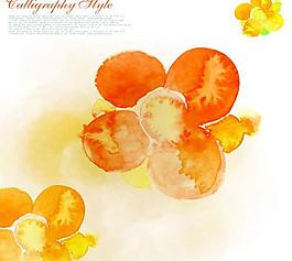 水彩鸡蛋蛋壳背景PSD素材