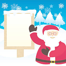 冬季03圣诞节矢量