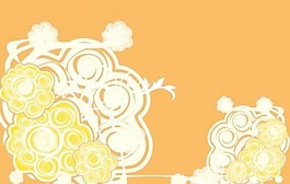 橙色的矢量设计