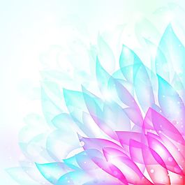 梦花矢量背景