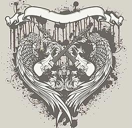 摇滚电吉他民谣吉他图片