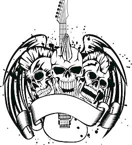 摇滚电吉他民谣吉他图片