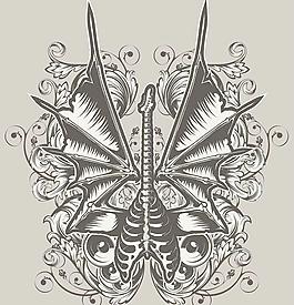 摇滚电吉他民谣吉他图片