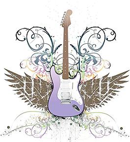 摇滚电吉他民谣吉他图片