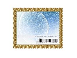金色画框矢量素材图片