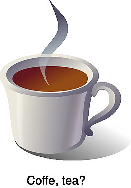 咖啡茶的剪辑艺术