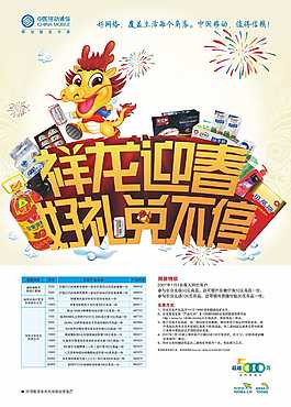 祥龙迎春海报