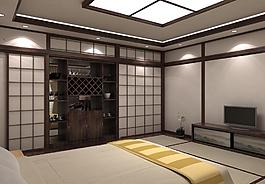 日系卧室图片