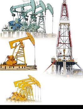 石油钻井平台PSD素材