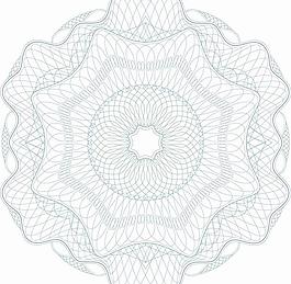 文凭证书防伪花纹设计图片