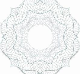 文凭证书防伪花纹设计图片