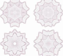 文凭证书防伪花纹设计图片