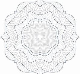 文凭证书防伪花纹设计图片