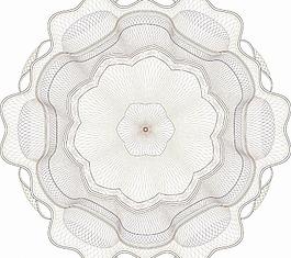 文凭证书防伪花纹设计图片