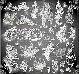 手绘花纹图片
