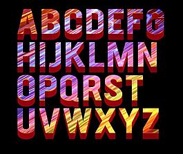 英文字母图片