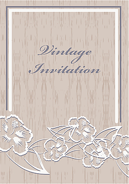 美丽的花纹边框矢量背景06