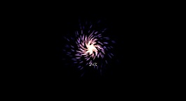 彩色粒子旋转进度条flash特效
