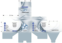 飘逸风格彩盒包装设计