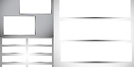 空白纸张设计矢量图  AI