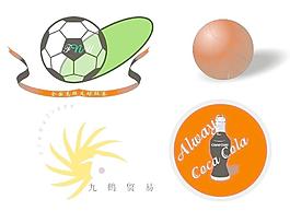 可乐标志 球类 小图标图片