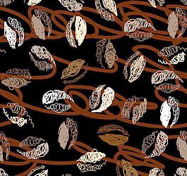 咖啡豆背景图片