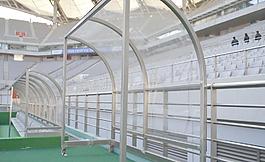 韩国世界杯赛场教练席图片