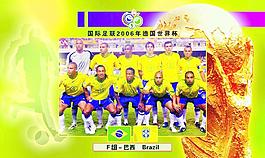电话卡面 2006年世界杯f组 巴西图片