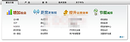 二级下拉菜单大块导航jQuery代码