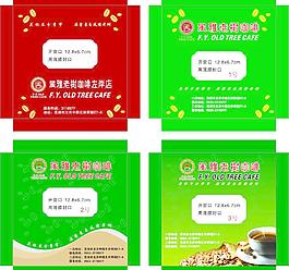 风雅老树咖啡包装盒图片