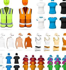 简洁时尚服饰设计矢量素材